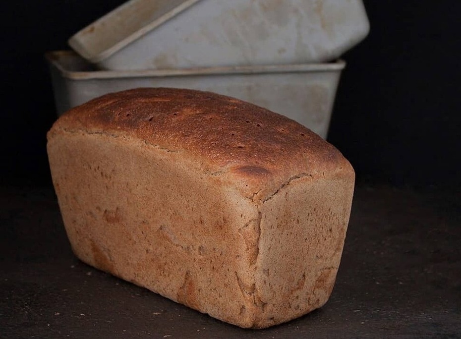 Хлеб в алюминиевой форме