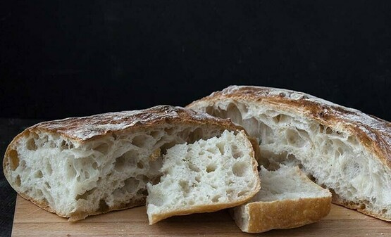 Хлеб с большими порами