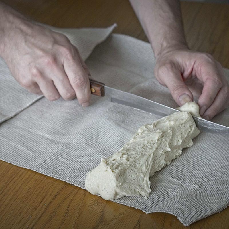 Закваска левито мадре в ткани 